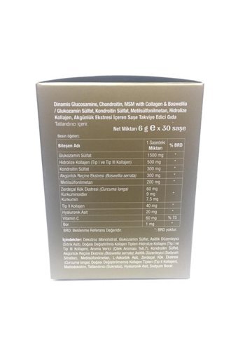 Dinamis Glucosamıne Saşe Kolajen 30x6000 mg