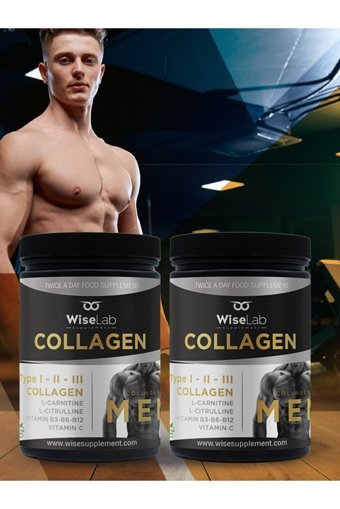 Wiselab Collagen-Men Toz Kolajen 2x300 gr