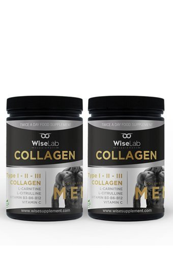 Wiselab Collagen-Men Toz Kolajen 2x300 gr