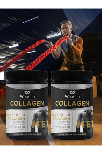 Wiselab Collagen-Men Toz Kolajen 2x300 gr