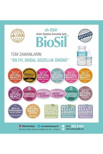 Biosil Vegan Collagen Kapsül Kolajen 60 Kapsül