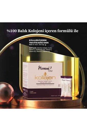 Homm Saşe Kolajen 20x7500 mg