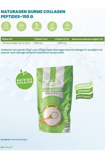 Naturagen Collagen Peptides Toz Kolajen 4x150 gr
