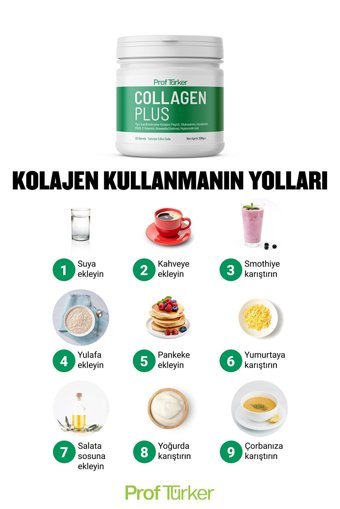 Proftürker Collagen Plus Toz Kolajen 200 gr