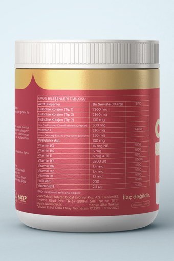 Tbt Hyaluronic Acid Toz Kolajen 300 gr