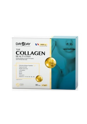 Day 2 Day Beauty Fish Saşe Kolajen 30x7000 mg