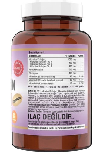 Ncs Tip 1-2-3 Tablet Kolajen 90 Tablet