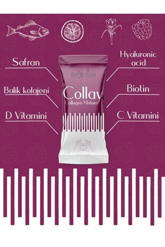 Collay Collagen Mixture Saşe Kolajen 30x3000 mg