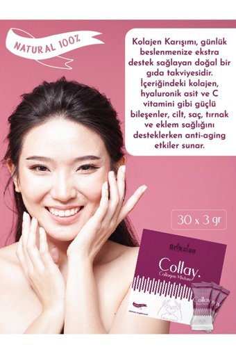 Collay Collagen Mixture Saşe Kolajen 30x3000 mg