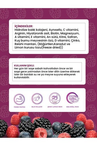 Collay Collagen Mixture Saşe Kolajen 30x3000 mg