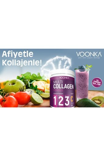 Voonka Hidrolize Collagen Toz Kolajen 4x300 gr