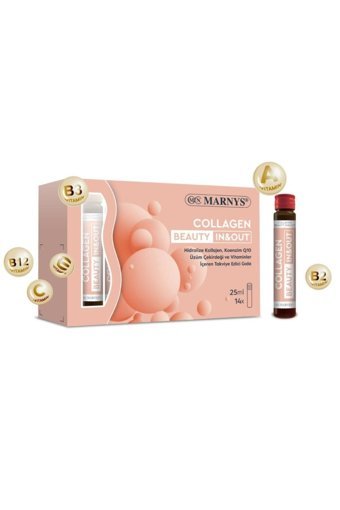 Marnys Beauty In Out Sıvı Kolajen 14x25 ml