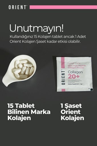 Orient Collagen 20 Saşe Kolajen 10x5000 mg