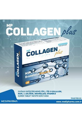 Medipharma Mp Collagen Plus Tablet Kolajen 30 Tablet