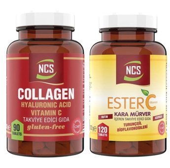 Ncs Hidrolize Collagen Hyaluronic Acid Tablet Kolajen 90 Tablet