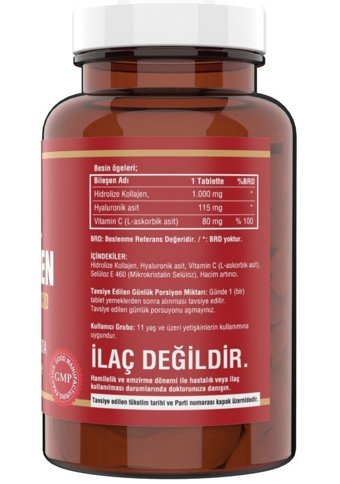 Ncs Hidrolize Collagen Hyaluronic Acid Tablet Kolajen 90 Tablet