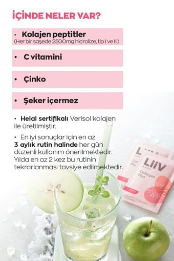 Avon Collagen Plus Tablet Kolajen 14x3700 mg