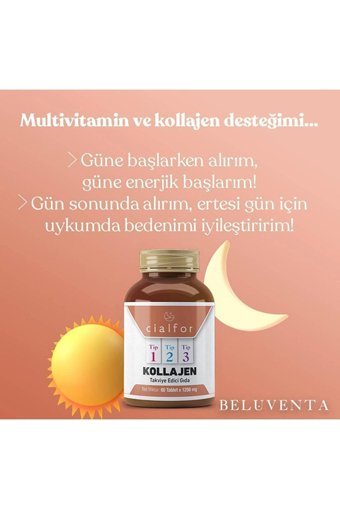 Cialfor Beluventa Kollajen Tablet Kolajen 60 Tablet