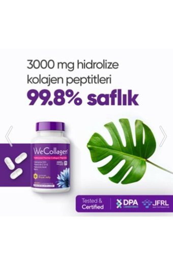 Wecollagen Balık Tablet Kolajen 45x3000 mg