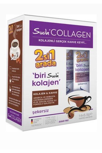 Suda Collagen Biri Suda Collagen Saşe Kolajen 14 Saşe