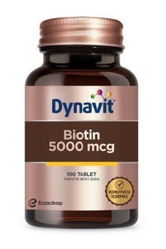Dynavit Hyaluronic Acid Tablet Kolajen 30x1195 mg + Biotin 100x150 mg