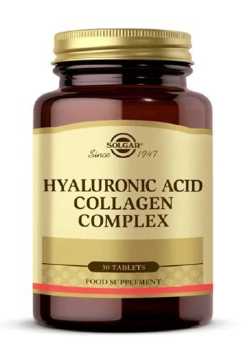Solgar Hyaluronic Acid Collagen Complex Tablet Kolajen 3x30 Tablet