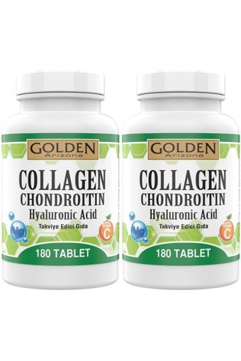Ncs Golden Arizona Collagen Chondroitin Tablet Kolajen 2x180 Tablet