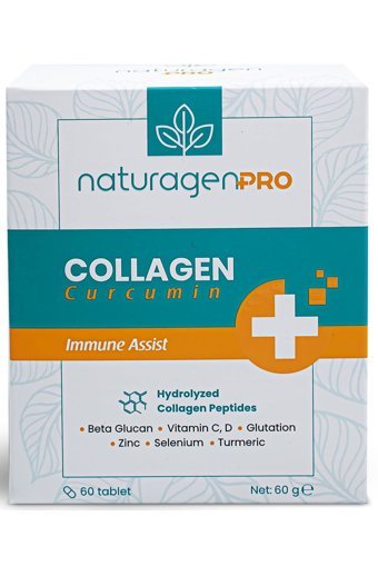 Naturagen Collagen Curcumin Tablet Kolajen 60 Tablet