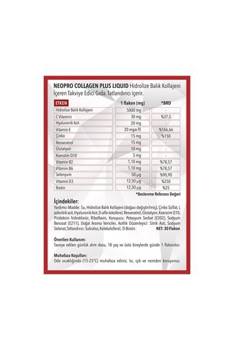 Neopro Collagen Saşe Kolajen 30 Saşe