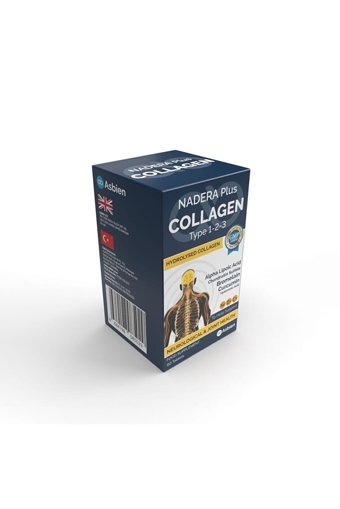 Nadera Plus Collagen Type 1-2-3 Tablet Kolajen 60 Tablet