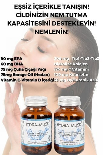 Hydra Musk Tablet Kolajen 30 Tablet