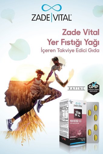 Zade Vital Yer Fıstığı Yağı Kapsül Kolajen 60 Kapsül