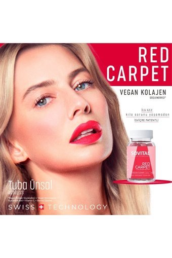 Sovıtal Red Carpet Tablet Kolajen 60 Tablet