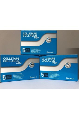Colletape Collagen Ultra Tablet Kolajen 3x60 Tablet
