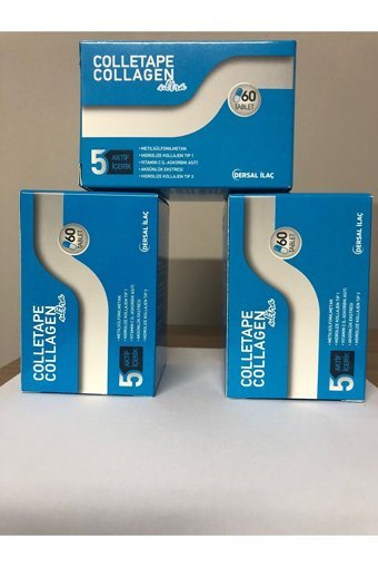 Colletape Collagen Ultra Tablet Kolajen 3x60 Tablet