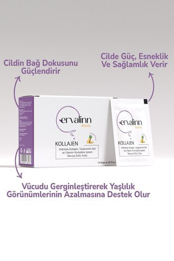Ervalinn Beauty Saşe Kolajen 14x10750 mg