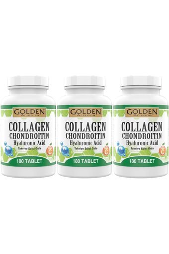 Ncs Golden Arizona Collagen Chondroitin Tablet Kolajen 3x180 Tablet