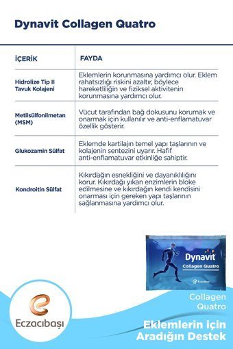 Dynavit Quatro Saşe Kolajen 30x5000 mg