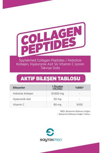 Saytekmed Collagen Peptides Toz Kolajen 300 gr