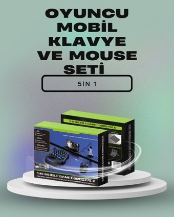 Mobil Oyunlar için Klavye, Mouse ve Dönüştürücü Seti toyigoo