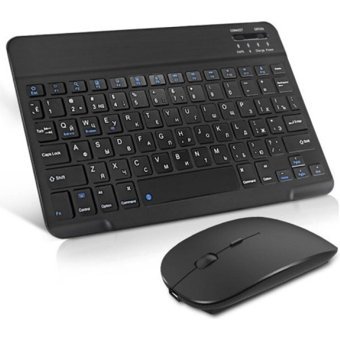 Duhaline Philips M9 Pro Tablet Için Uyumlu Slim Şarjlı Bluetooth Klavye ve Mouse Seti