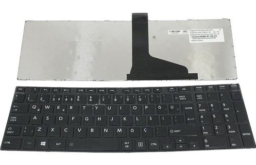 Qcell Toshiba Satellite L855-S5162 Siyah Muadil Klavye