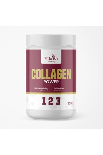 Kokoshabla Doğal Bakım Ürünleri Collagen Power Toz Kolajen 300 gr