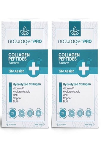 Naturagen Life Assist Tablet Kolajen 180 Tablet