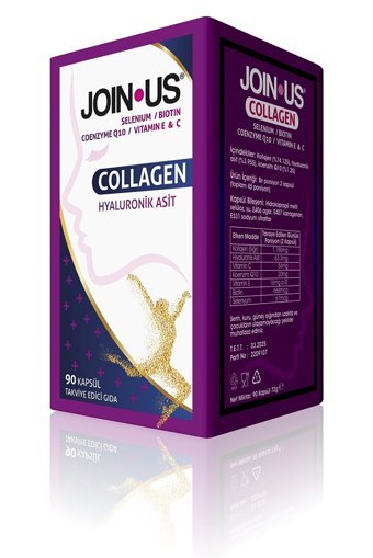Joın Us Hyaluronic Acid Kapsül Kolajen 90 Kapsül