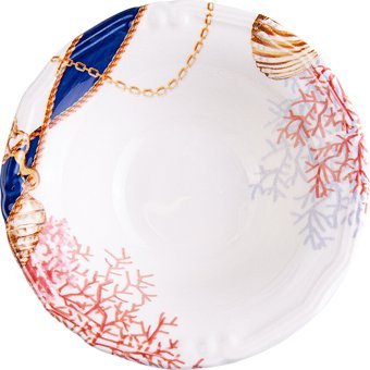 Karaca Ada Yuvarlak Desenli 26 Parça 6 Kişilik Stoneware Kahvaltı Takımı Çok Renkli