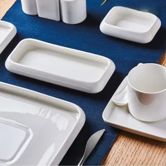 Kurt Home Perotti Pure 14337 35 Parça 6 Kişilik Porselen Kahvaltı Takımı Beyaz