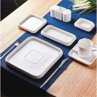 Kurt Home Perotti Pure 14337 35 Parça 6 Kişilik Porselen Kahvaltı Takımı Beyaz