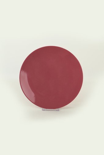 Keramika Soft 14 Parça 6 Kişilik Seramik Kahvaltı Takımı Kırmızı-Mor-Pembe