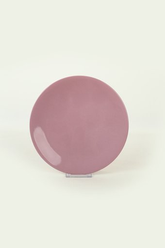 Keramika Soft 14 Parça 6 Kişilik Seramik Kahvaltı Takımı Kırmızı-Mor-Pembe